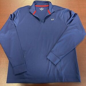 Vineyard Vines Performance Quarter- Zip Boys XL (18)